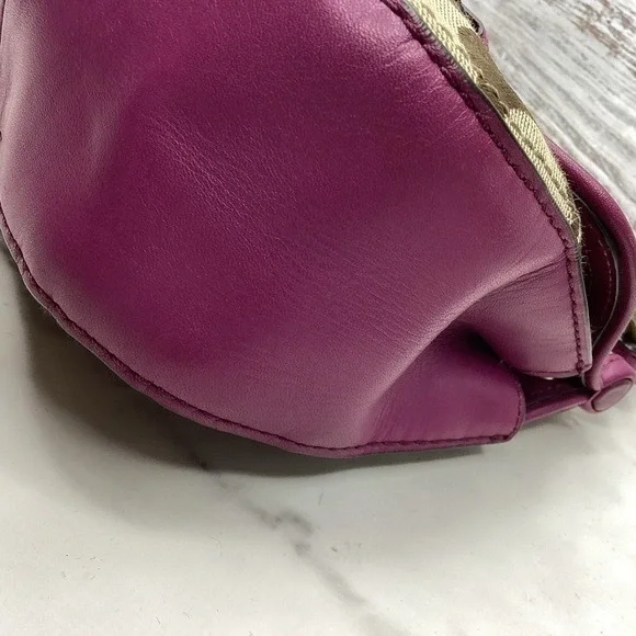 VINTAGE Y2K COACH HAND BAG‎ POPPY MINI WILLIS SIGNATURE CROSSBODY SHOULDER PURSE - Picture 13 of 16